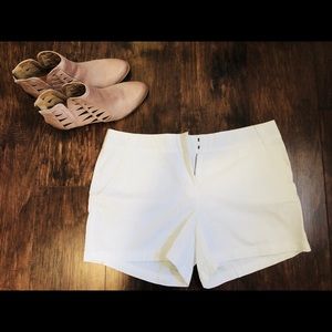 LAST CHANCE White J. crew chino shorts